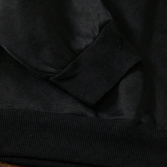 Holiday Cheer🍷! Black Holiday Sweatshirt - Picture 3 of 4